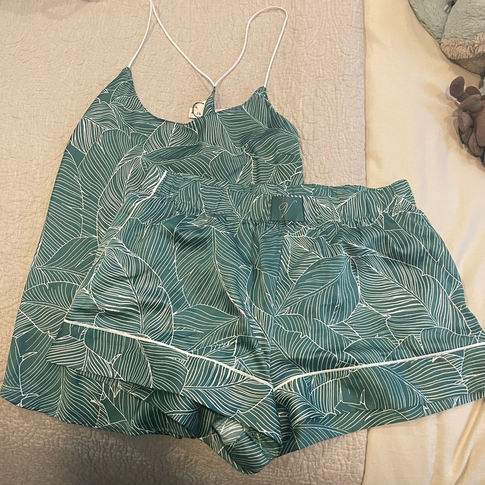Brand new with tags Victoria Secret silky pajamas!
